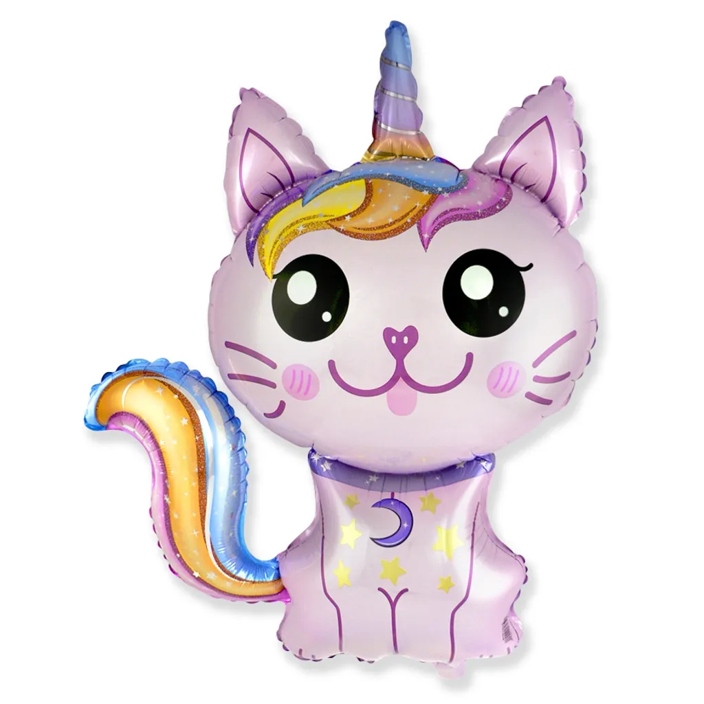 Фигура Кот единорог 35"/89 см #64185