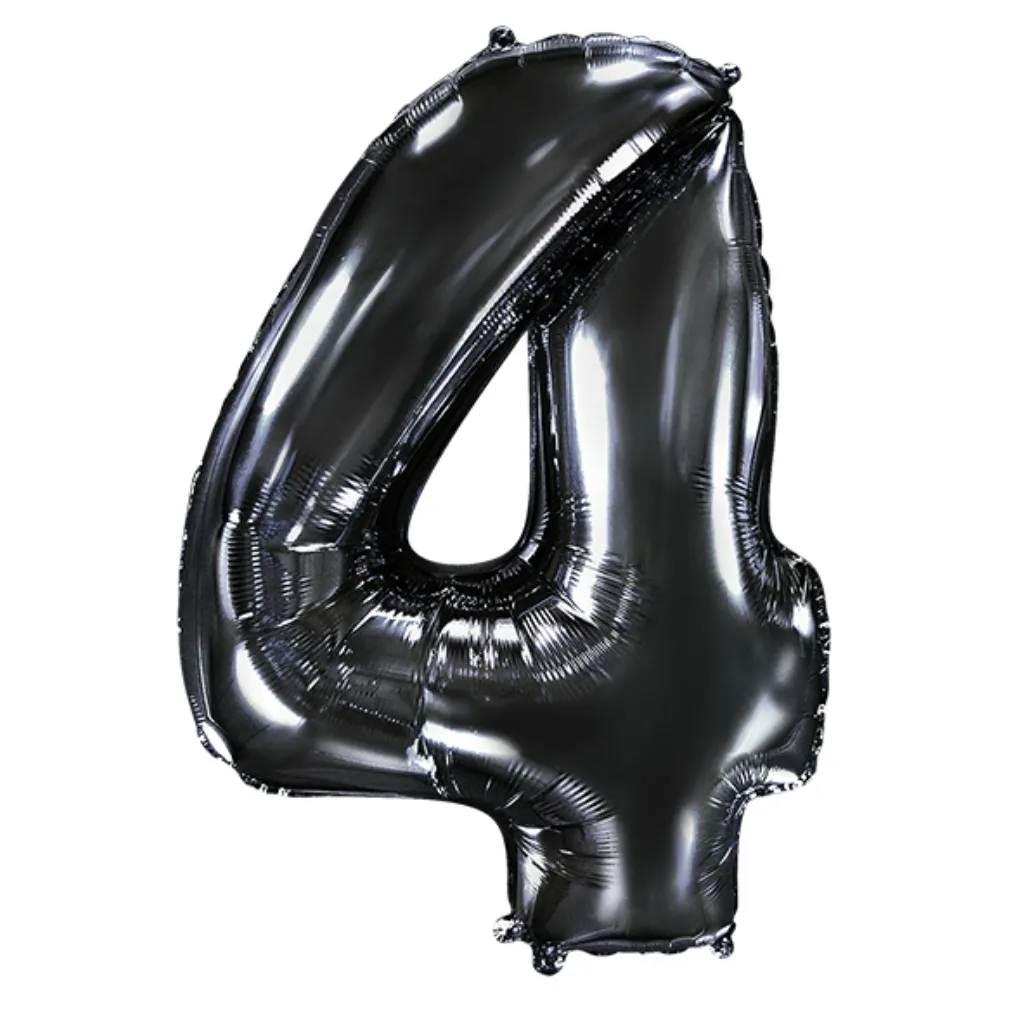 Цифра 40" чёрный №4