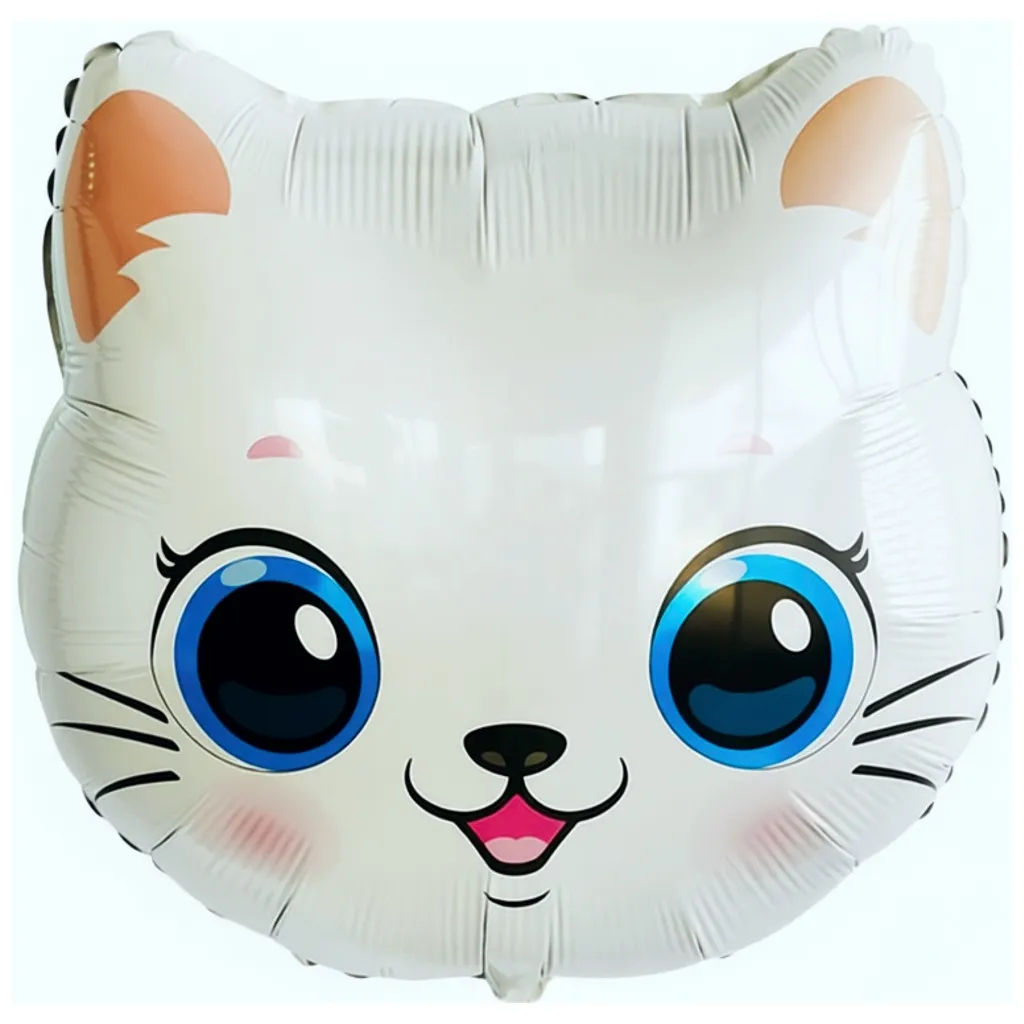 Фигура Голова котёнка 22"/56 см #82487